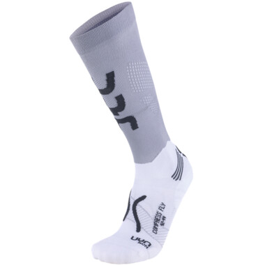 Chaussettes UYN RUN COMPRESSION FLY Gris